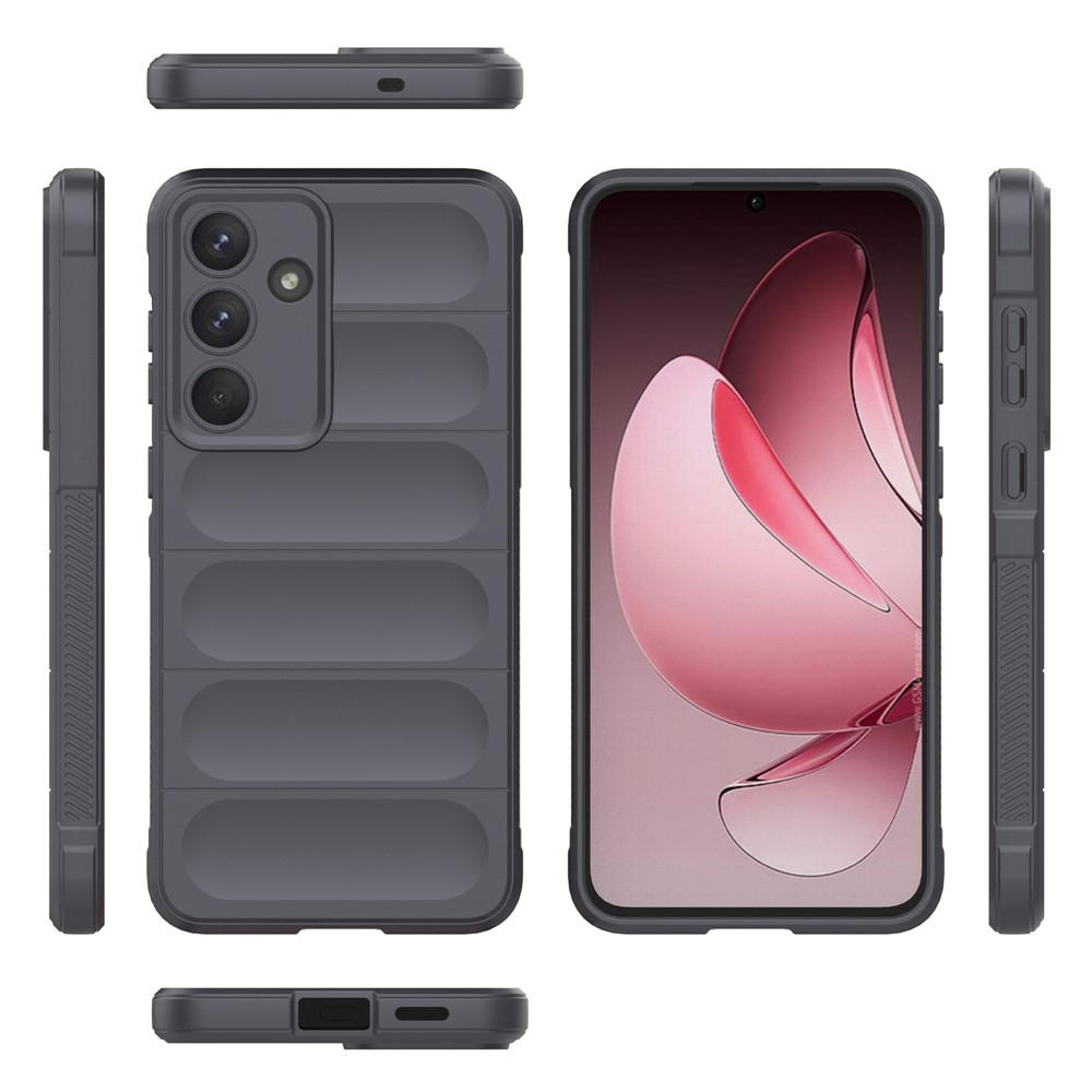 Rugg odolný gélový obal na Samsung Galaxy S25 FE - tmavosivý