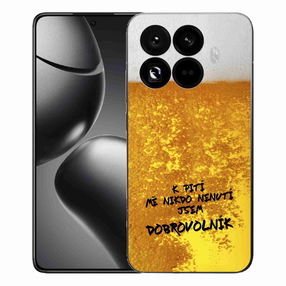Gélový kryt mmCase na Xiaomi 15T Pro - pivný motív 4
