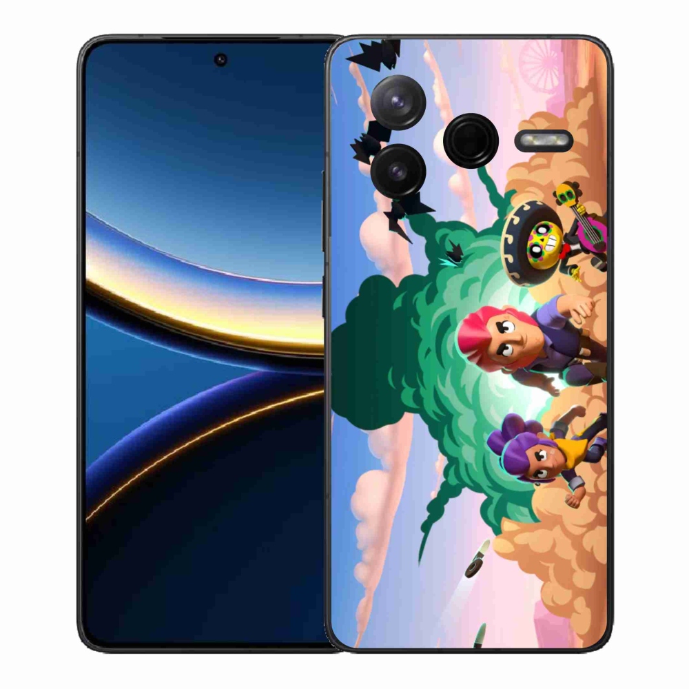 Gélový kryt mmCase na Xiaomi Poco F7 Pro - brawl stars