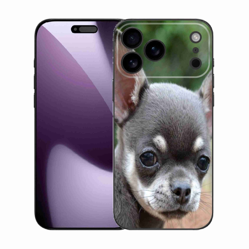 Gélový kryt mmCase na iPhone 17 Pro Max - čivava