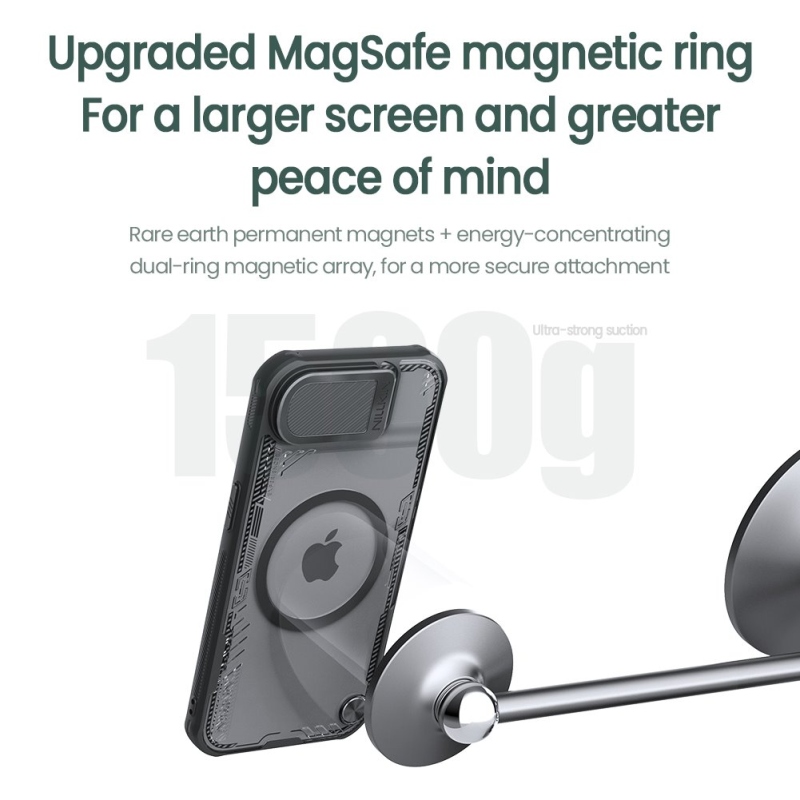 Nillkin Iceblade Prop Magnetic Kryt pre Apple iPhone 16e Black