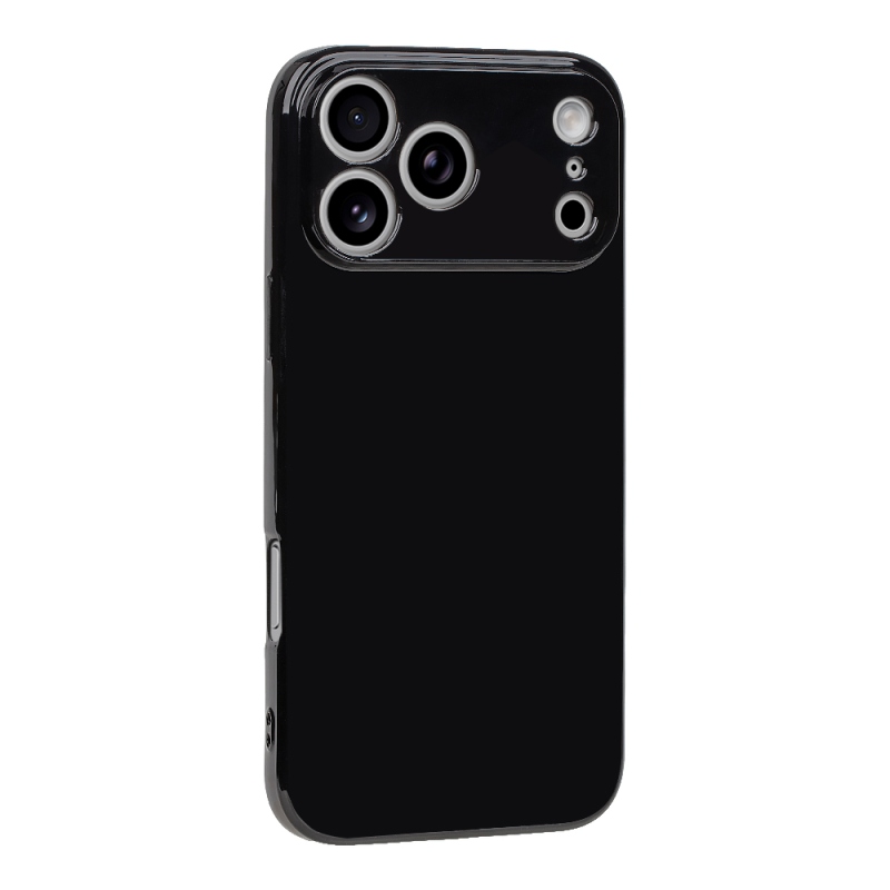 OBAL:ME Lesklé puzdro pre Apple iPhone 18 Pro Max, čierne