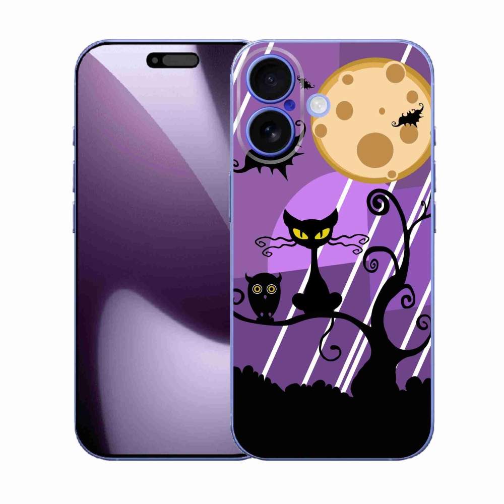 Gélový kryt mmCase na iPhone 17 - halloween