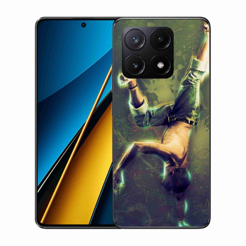 Gélový kryt mmCase na Xiaomi Poco X6 Pro 5G - breakdance