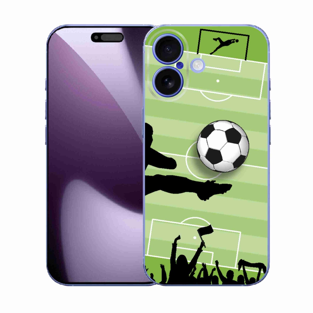 Gélový kryt mmCase na iPhone 17 - futbal 3