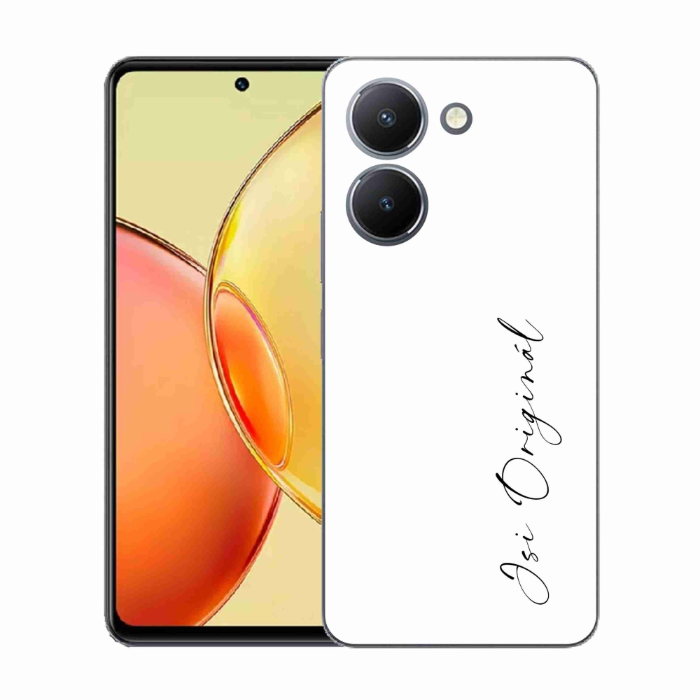 Gélový kryt mmCase na Vivo Y36 - si originál biele pozadie