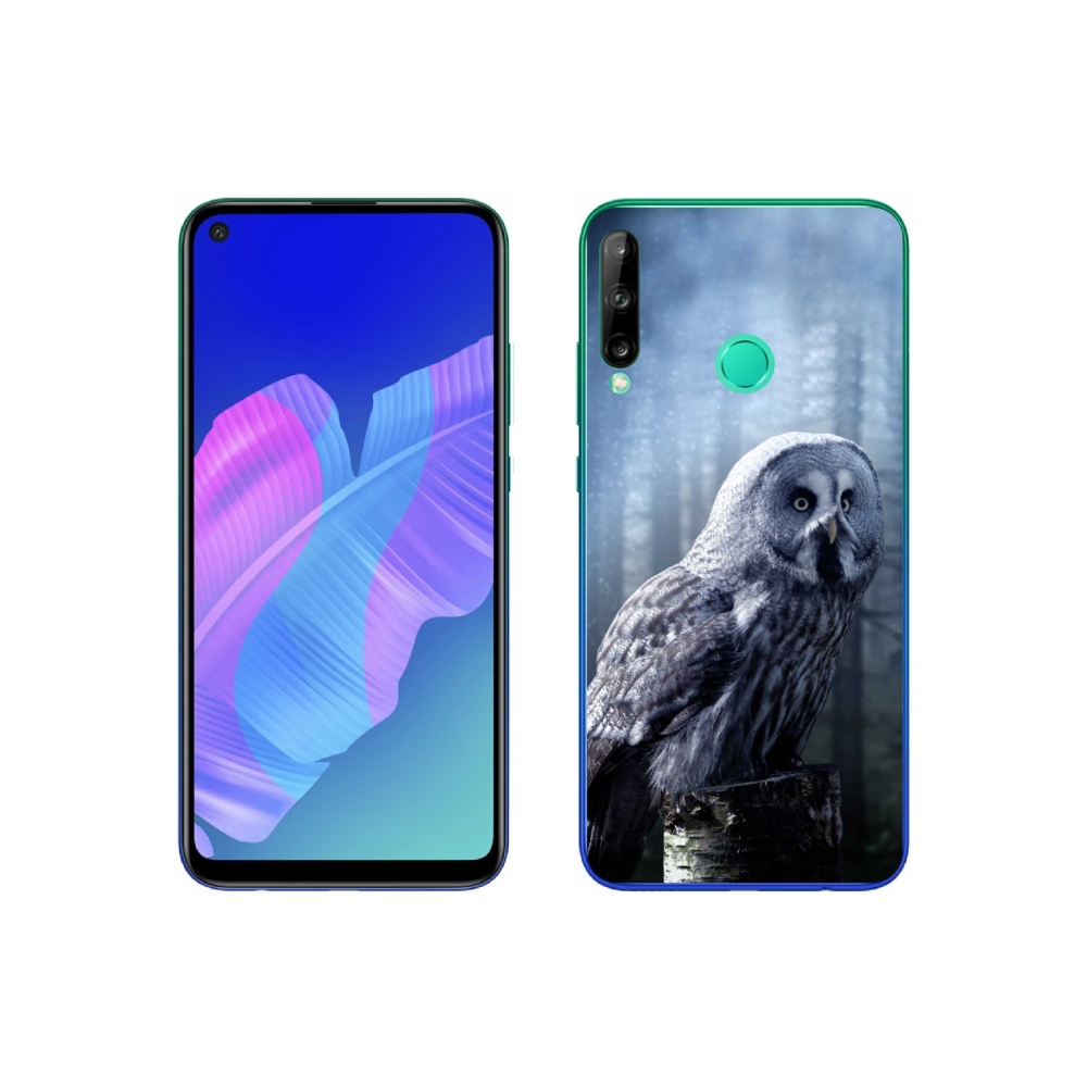 Gélový kryt mmCase na Huawei P40 Lite E - sova