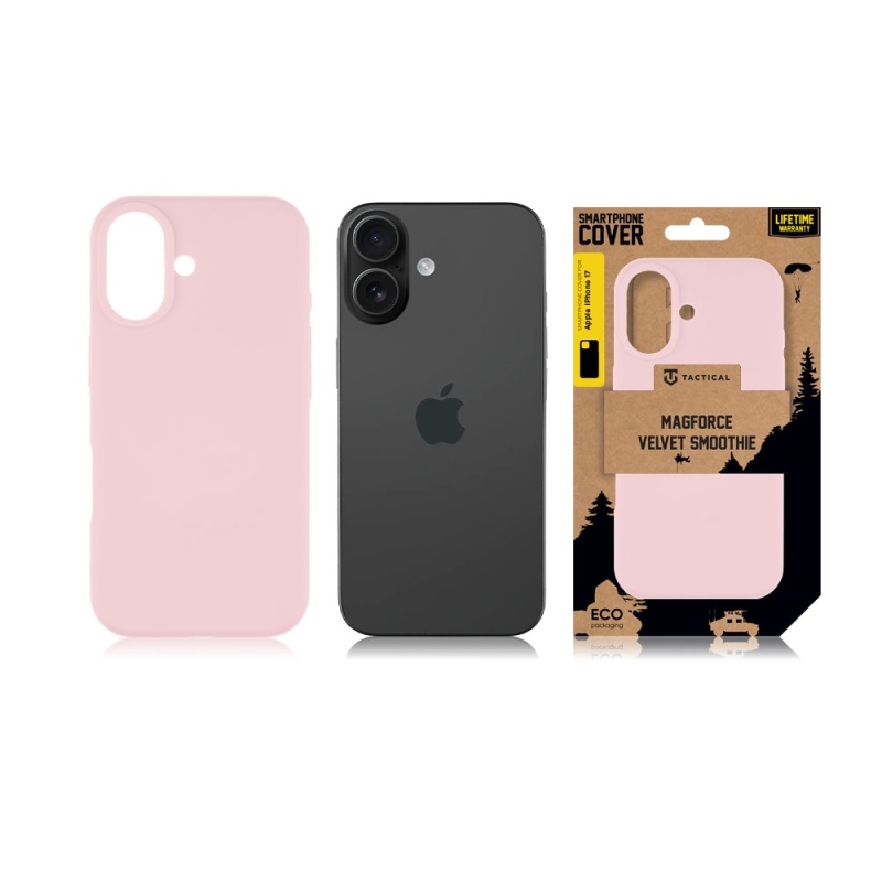 Taktický kryt MagForce Velvet Smoothie pre Apple iPhone 17 Pink Panther