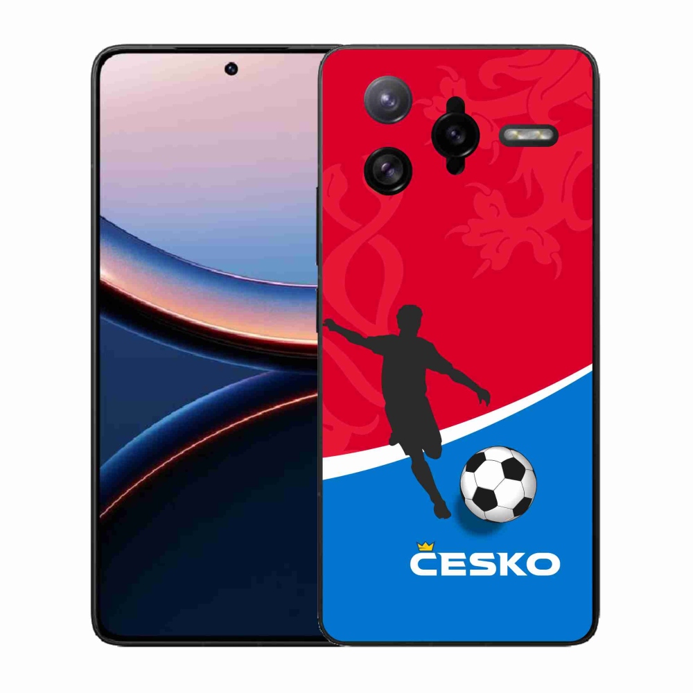 Gélový kryt mmCase na Xiaomi Poco F7 Ultra - futbal Česko