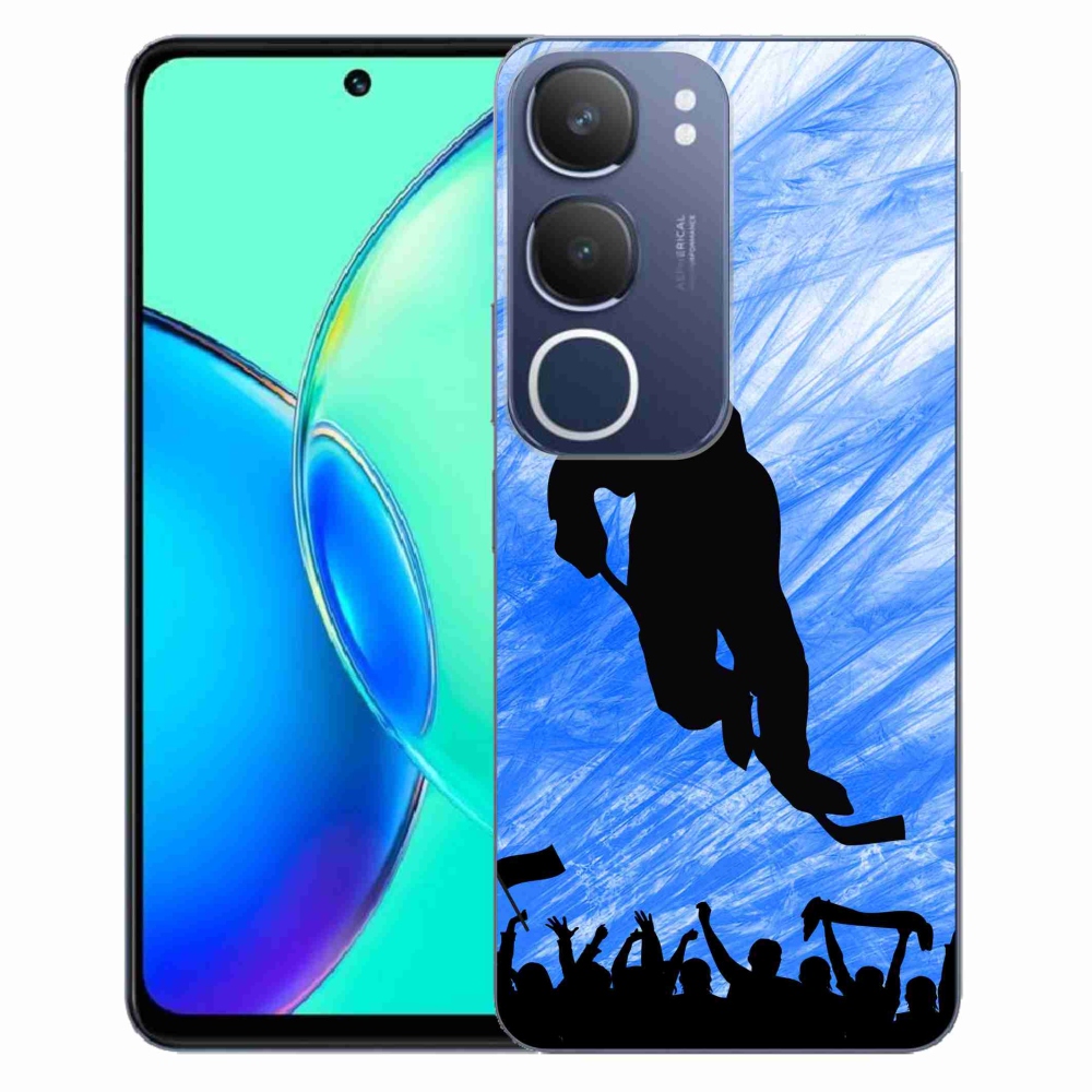 Gélový kryt mmCase na Vivo Y19s - hokejový hráč