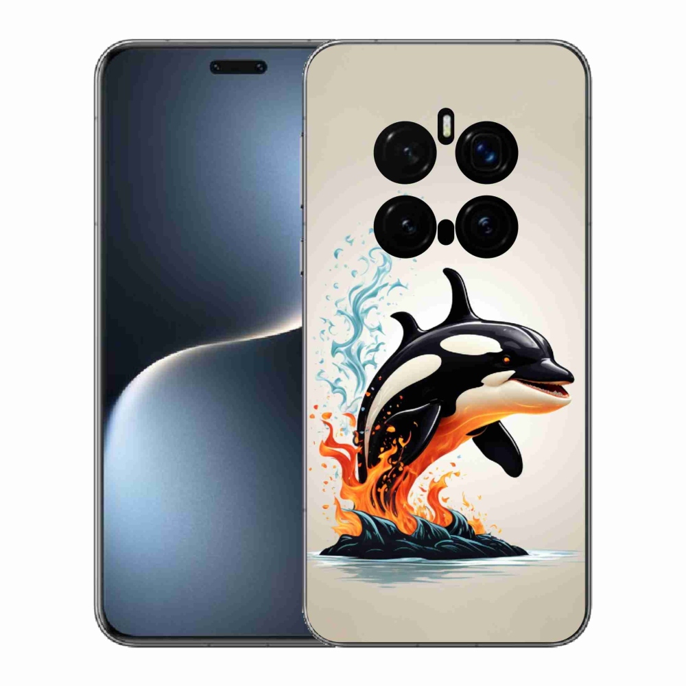 Gélový kryt mmCase na Honor Magic 7 Pro 5G - kosatka