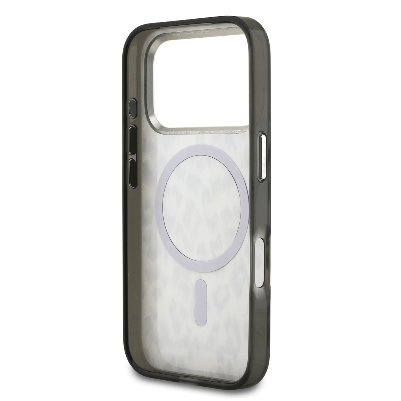 Karl Lagerfeld IML Leopard MagSafe zadný kryt pre iPhone 17 Pro Brown