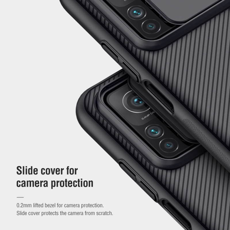 Nillkin CamShield Zadný Kryt pre Xiaomi Mi 10T/10T Pro Black