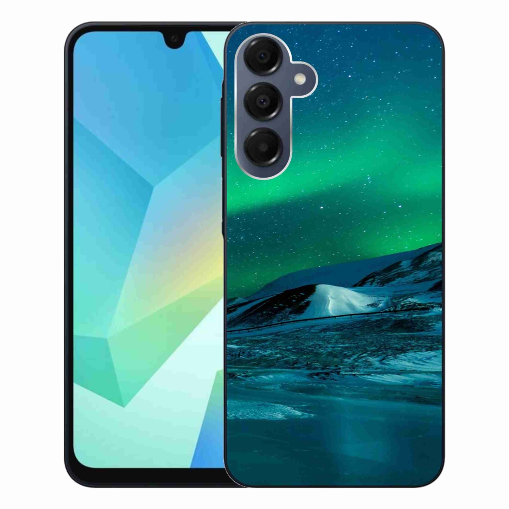 Gélový kryt mmCase na Samsung Galaxy A16 4G/5G - polárna žiara