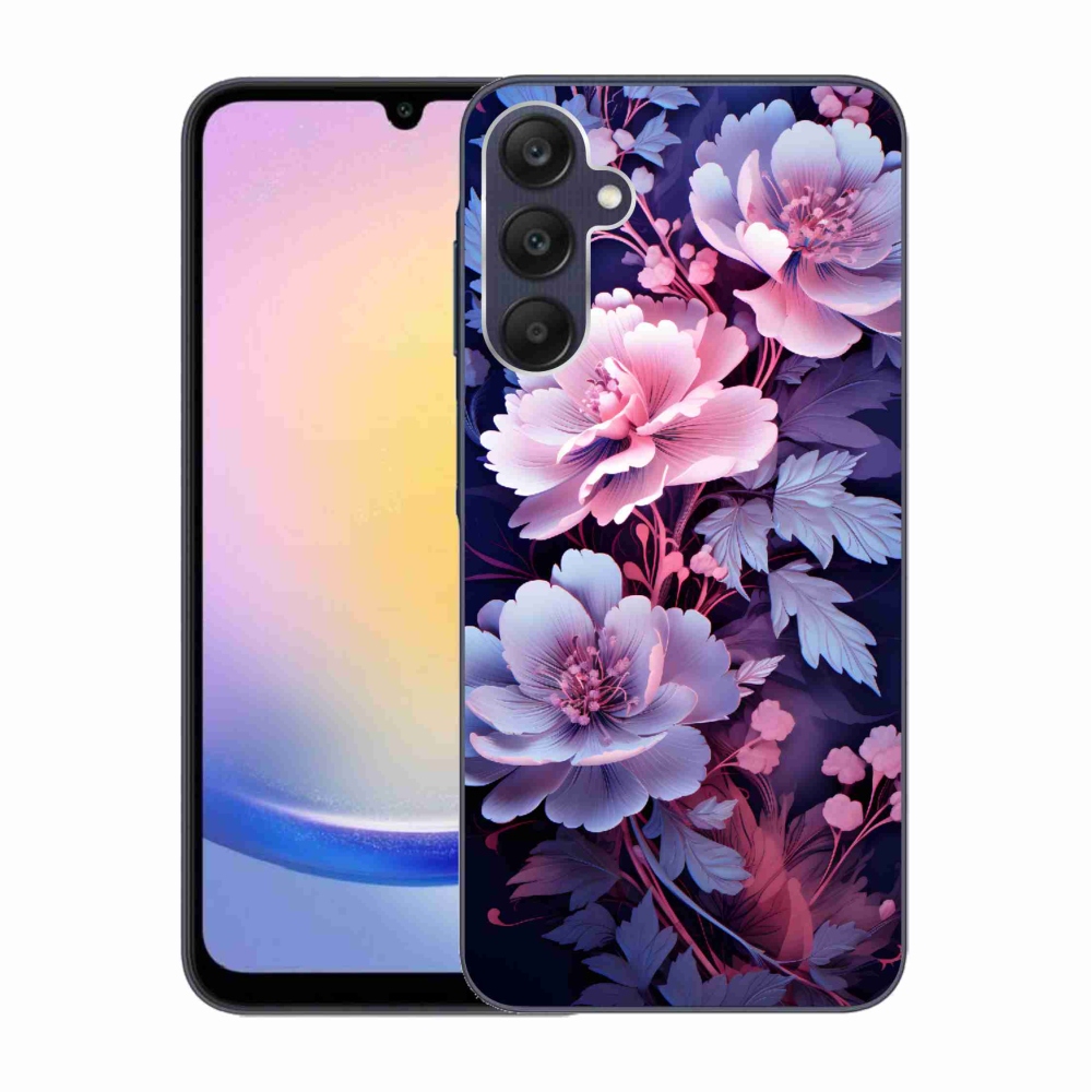 Gélový kryt mmCase na Samsung Galaxy A25 5G - kvety 11