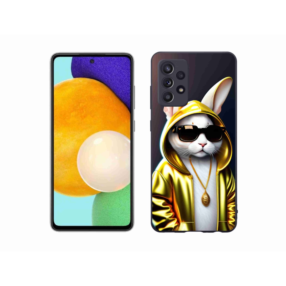 Gélový kryt mmCase na Samsung Galaxy A52s 5G - mačka boss