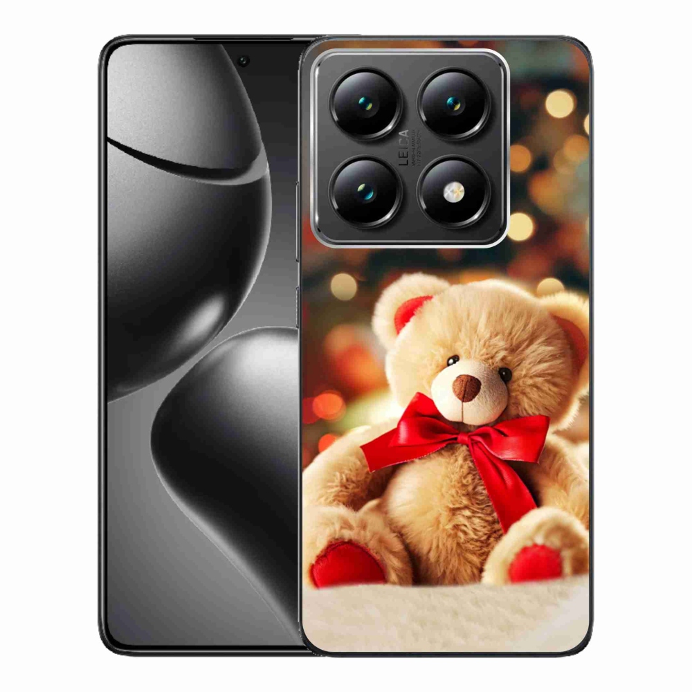 Gélový kryt mmCase na Xiaomi 14T Pro - plyšový medvedík