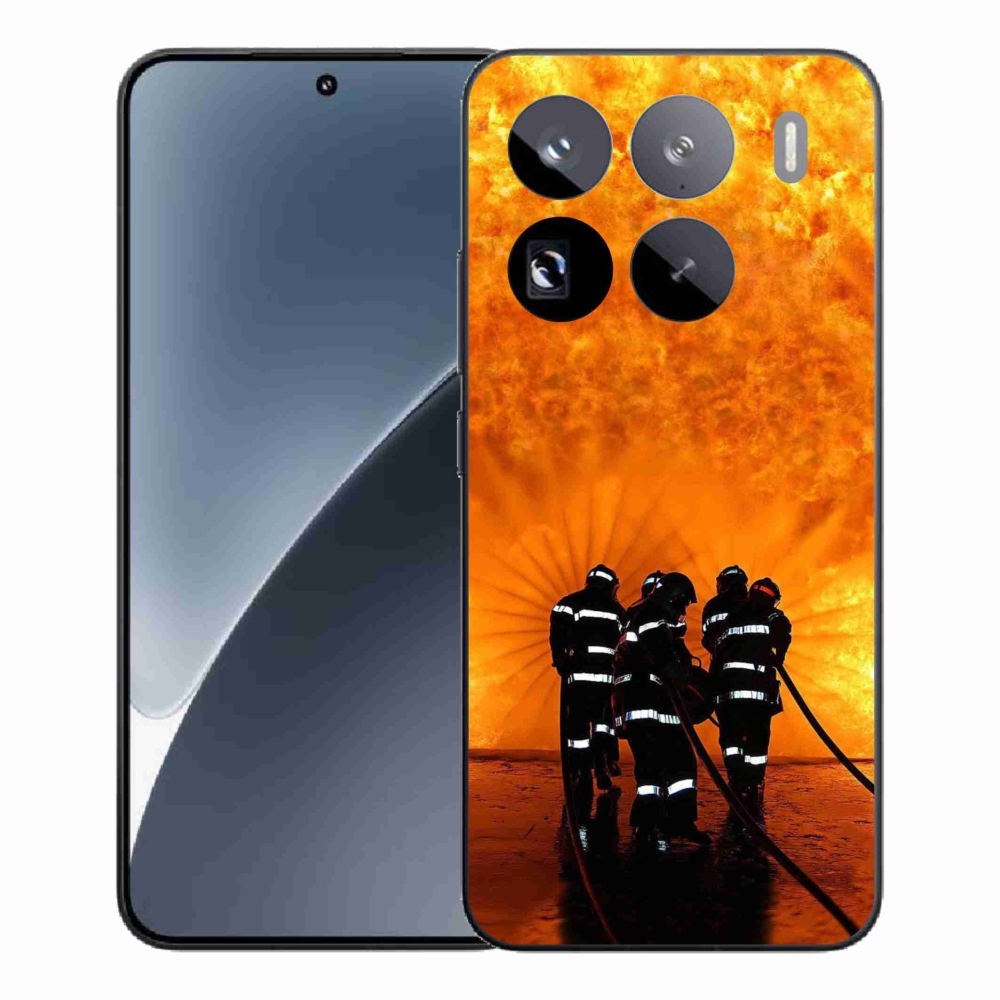 Gélový kryt mmCase na Xiaomi 15 Pro - požiar