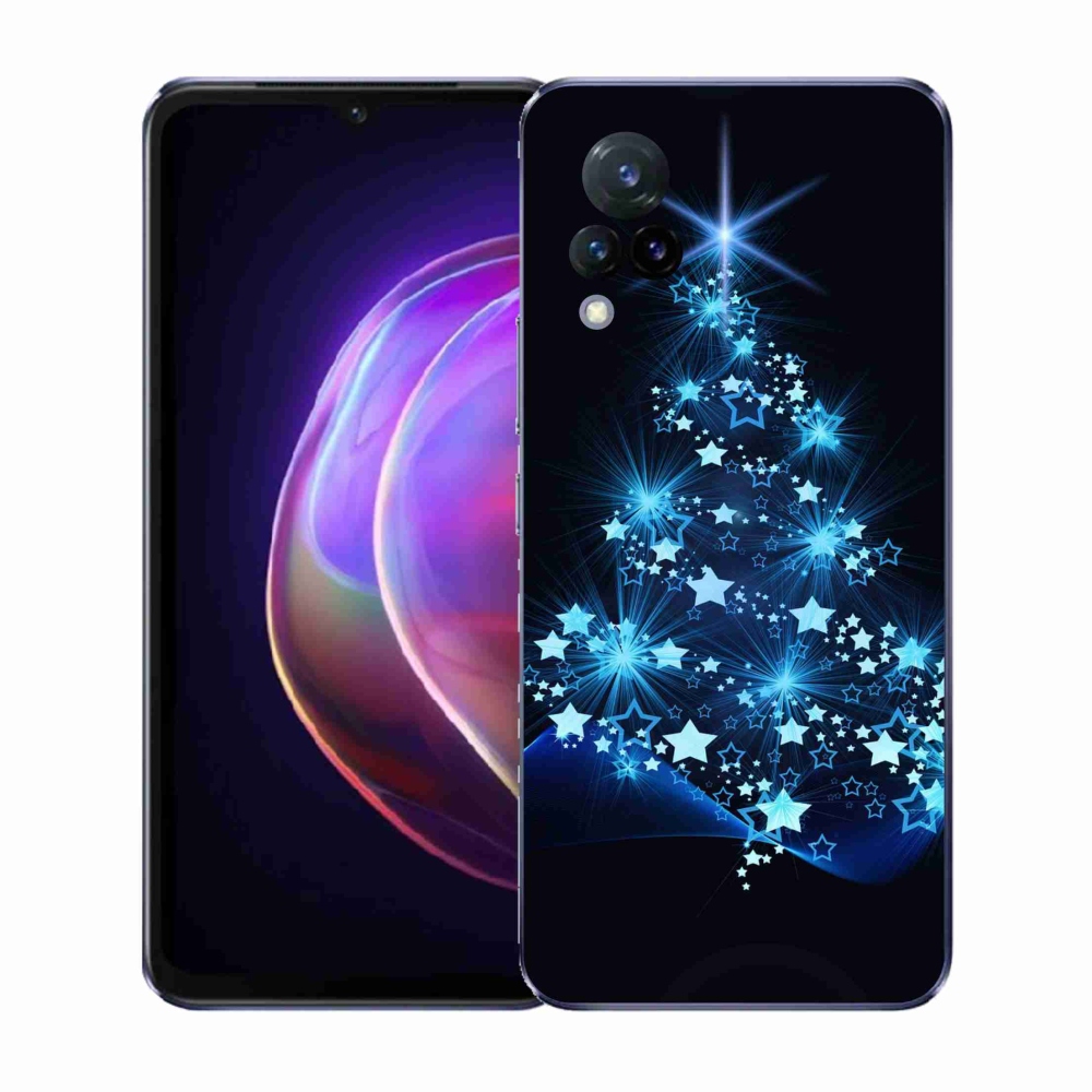 Gélový kryt mmCase na Vivo V21 4G/5G - vianočný stromček