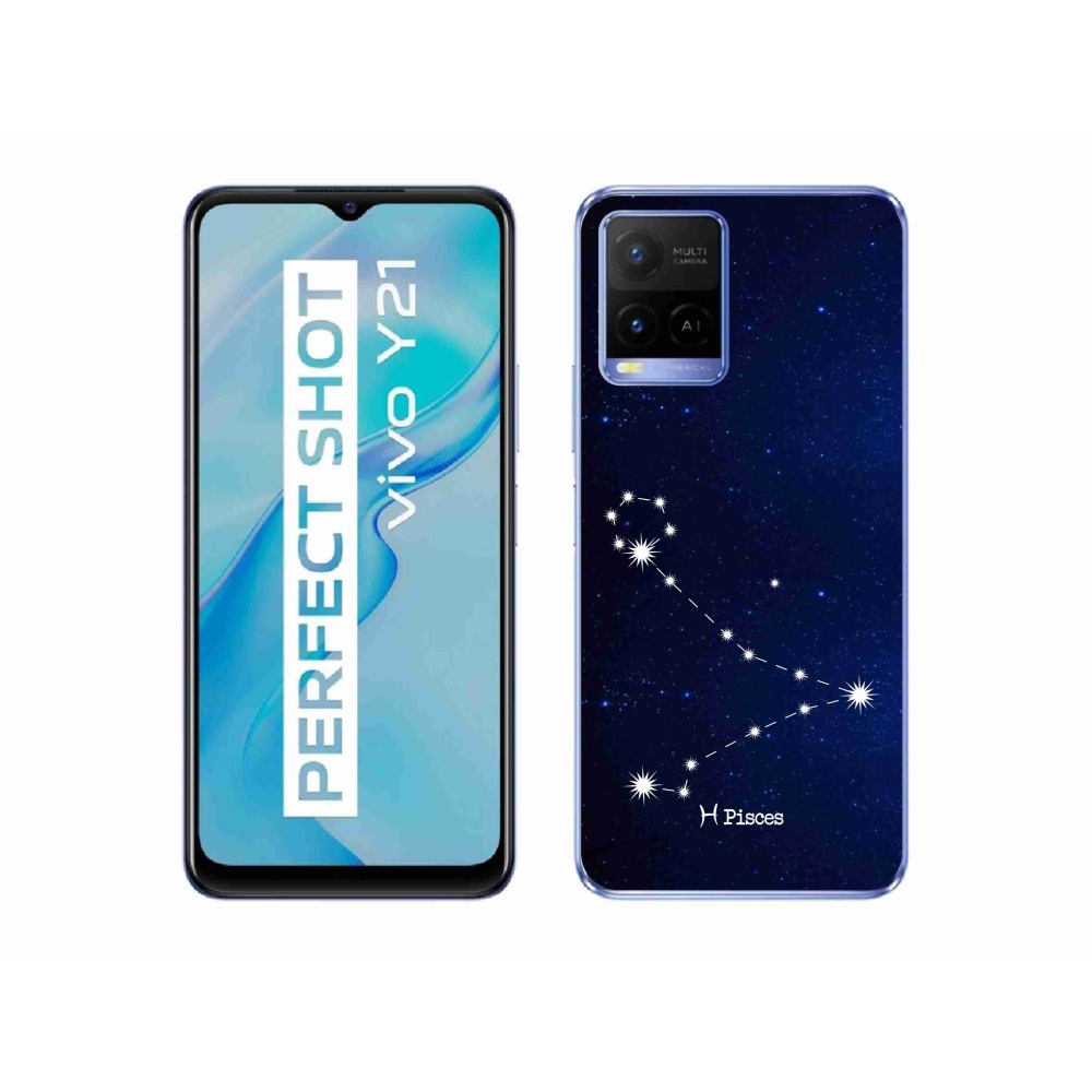 Gélový kryt mmCase na Vivo Y21/Y21s/Y33s - súhvezdie Ryby