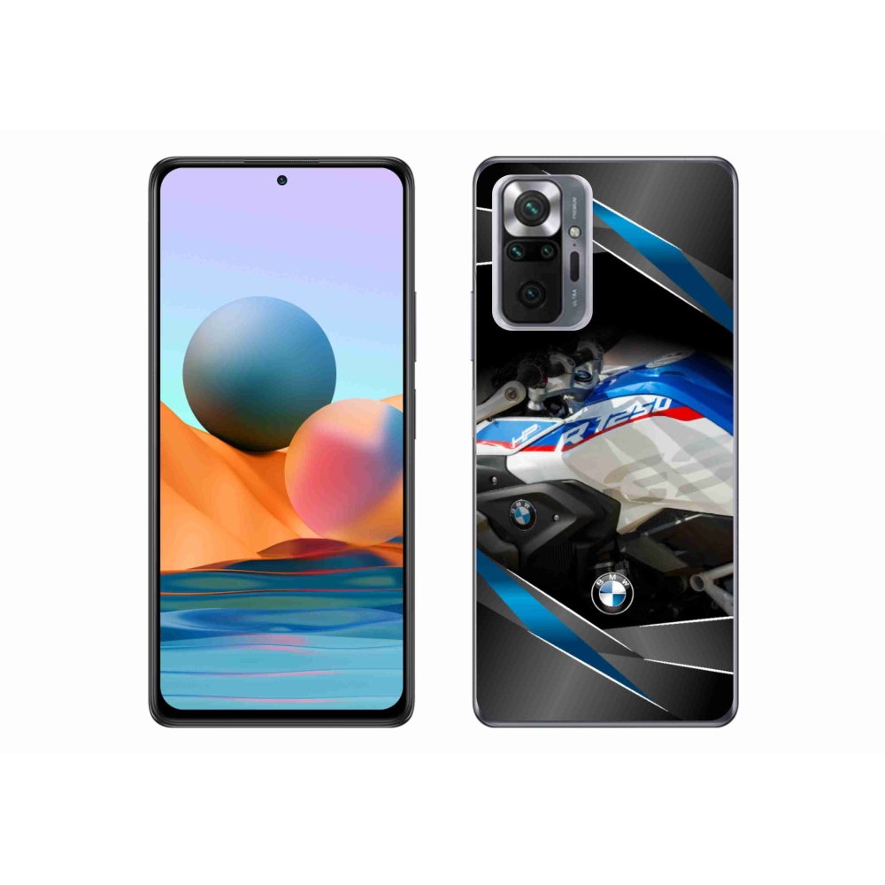 Gélový kryt mmCase na Xiaomi Redmi Note 10 Pro - motorka bmw 1