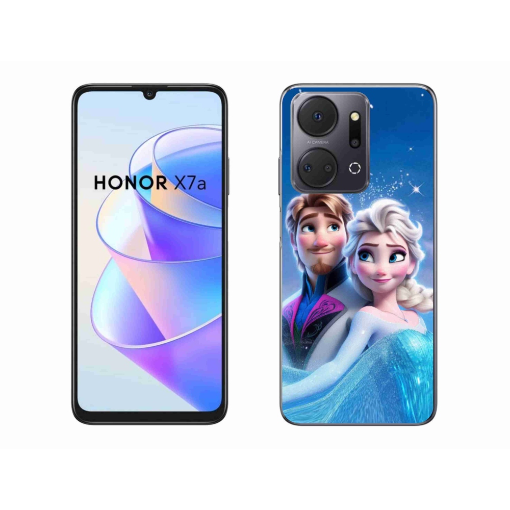 Gélový kryt mmCase na Honor X7a - ľadové kráľovstvo 1