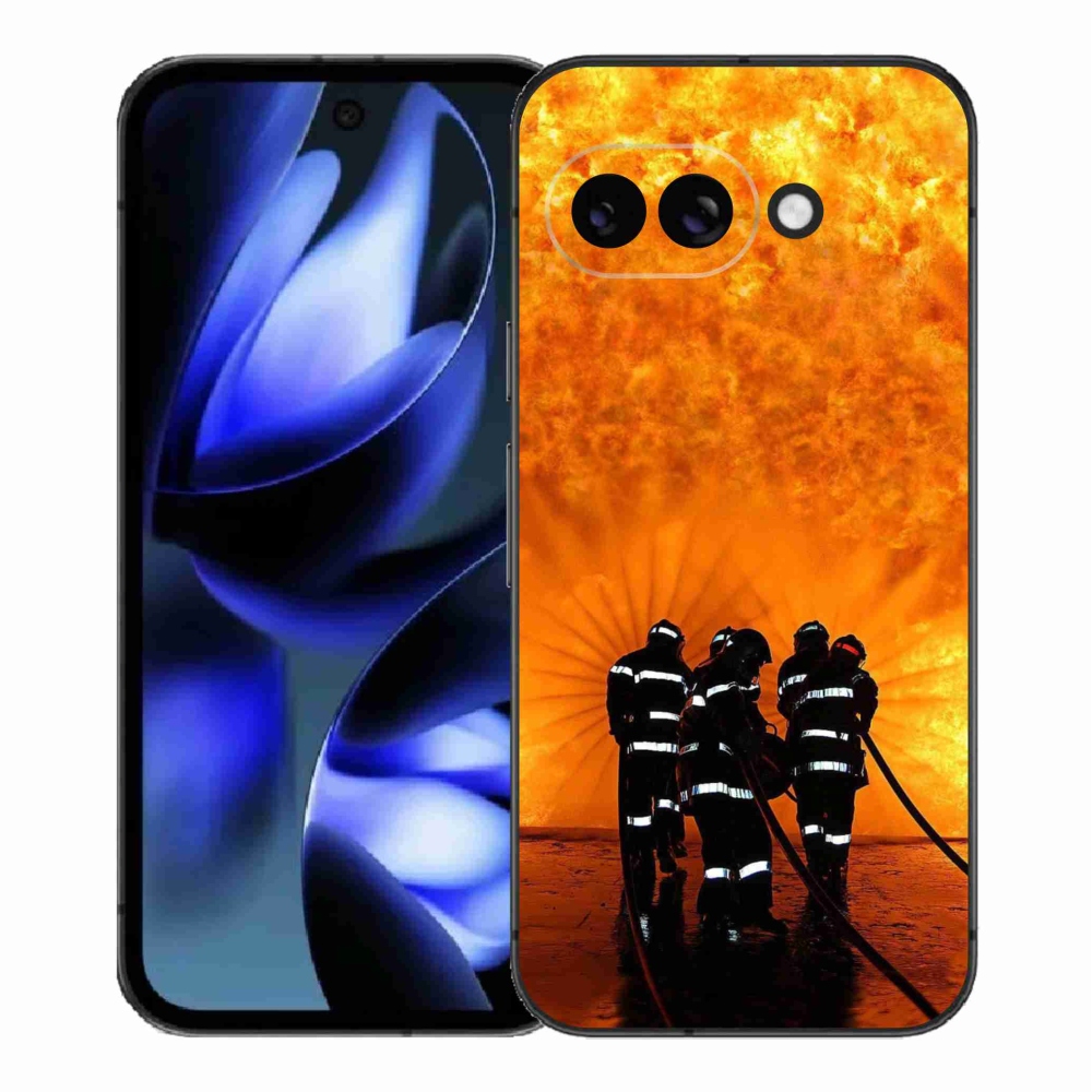 Gélový kryt mmCase na Google Pixel 9a - požiar