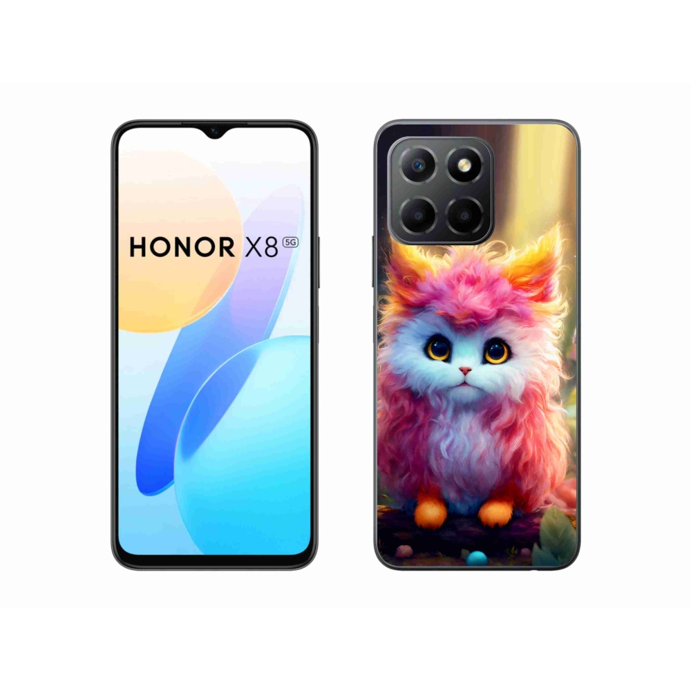 Gélový kryt mmCase na Honor X8 5G - roztomilé mačiatko 5