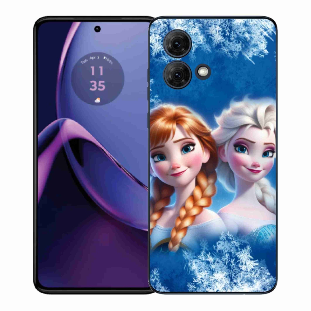 Gélový kryt mmCase na Motorola Moto G84 5G - ľadové kráľovstvo 2