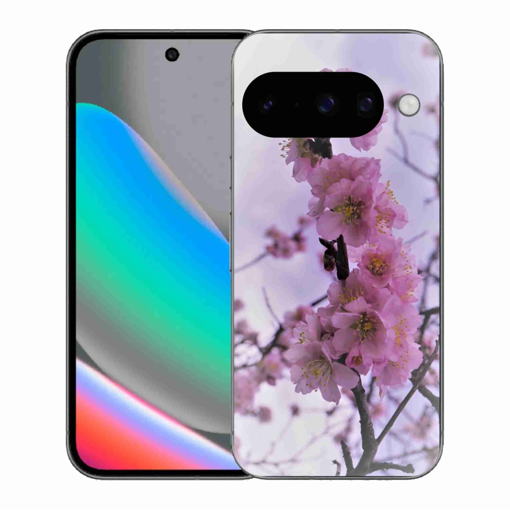 Gélový kryt mmCase na Google Pixel 10 - kvety 7