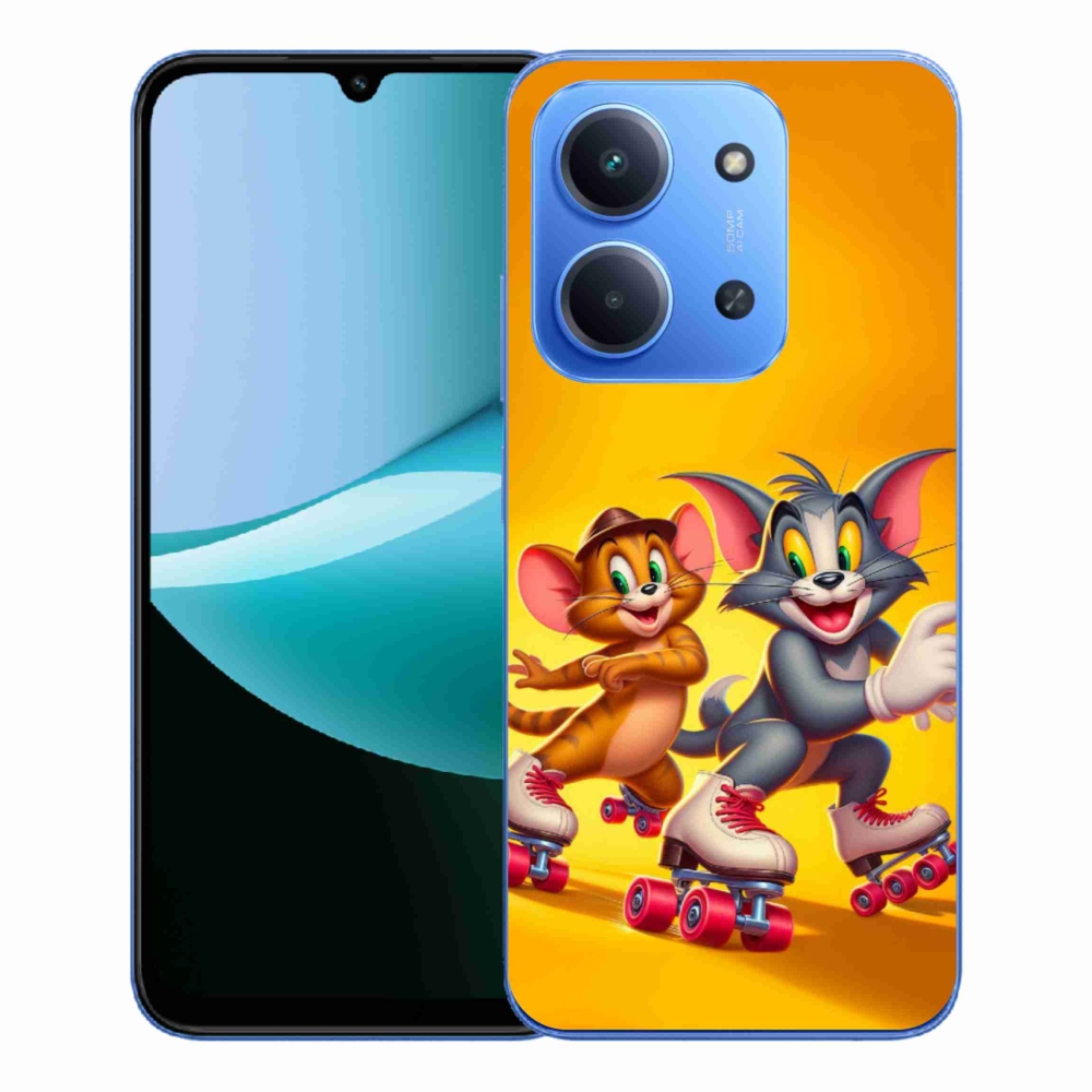 Gélový kryt mmCase na Xiaomi Redmi 15C 4G/5G (173mm) - tom a jerry