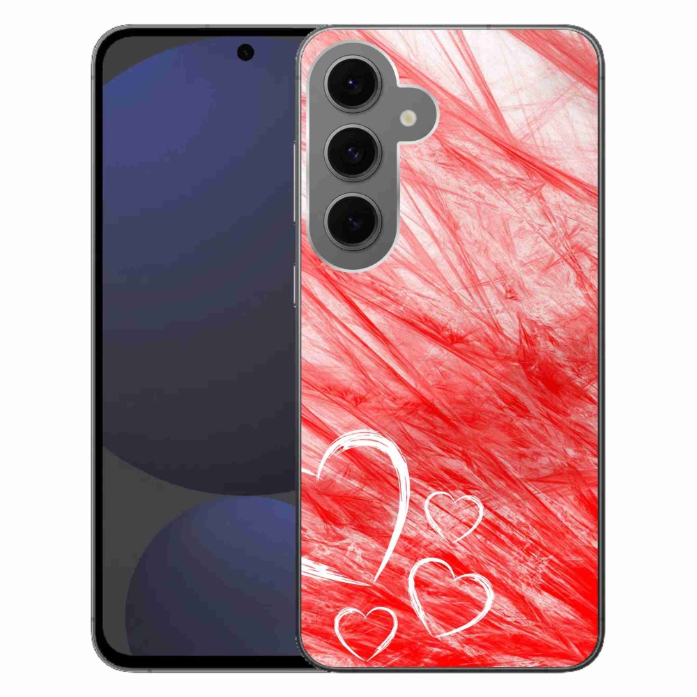 Gélový kryt mmCase na Samsung Galaxy S24 FE - heart