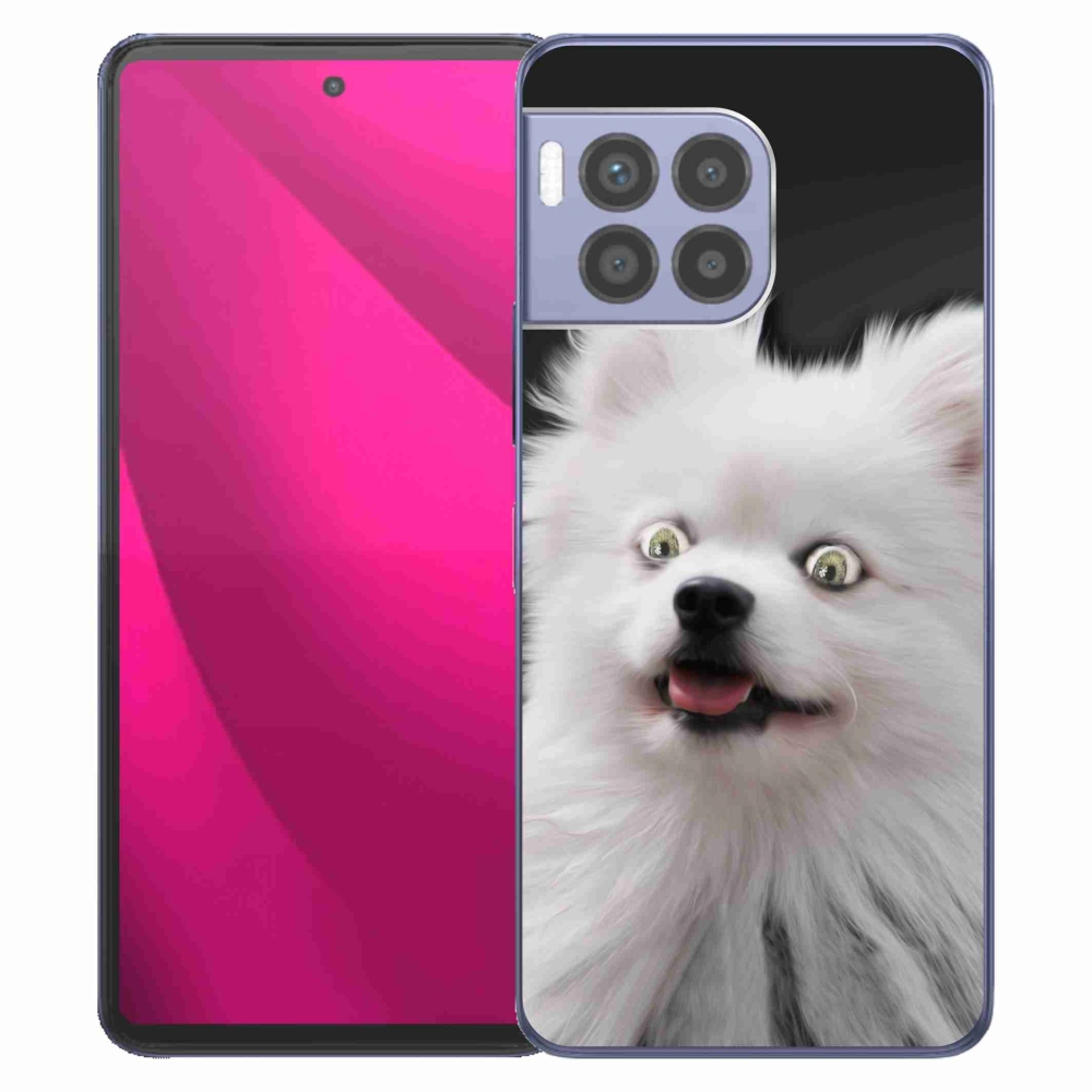 Gélový kryt mmCase na T-Mobile T Phone 2 Pro - biely špic