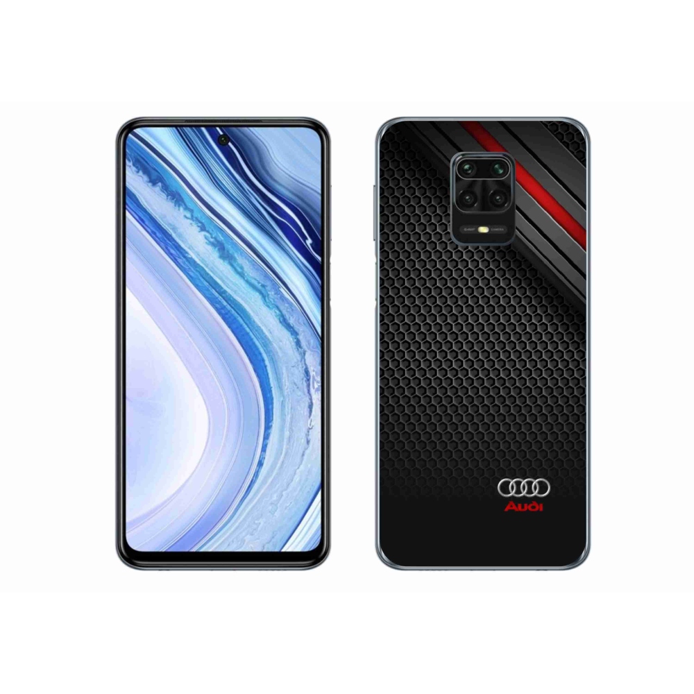 Gélový kryt mmCase na Xiaomi Redmi Note 9S - audi 1