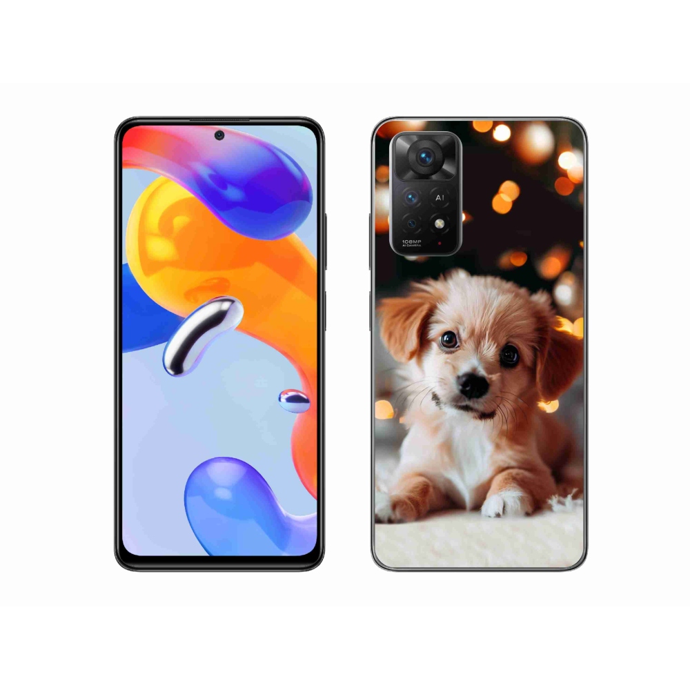 Gélový kryt mmCase na Xiaomi Redmi Note 11 Pro 4G/5G - šteniatko