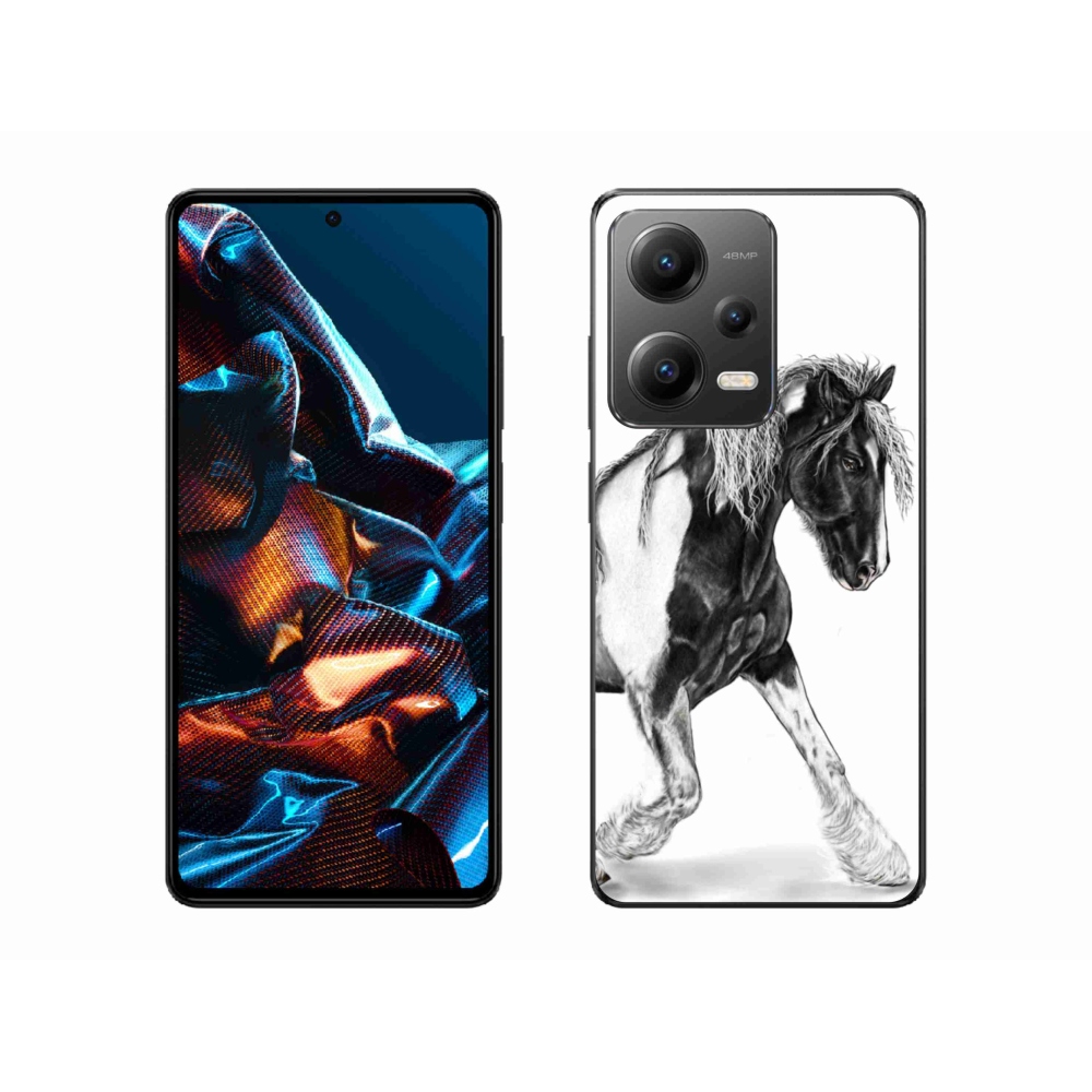 Gélový kryt mmCase na mobil Xiaomi Redmi Note 12 Pro 5G - kôň