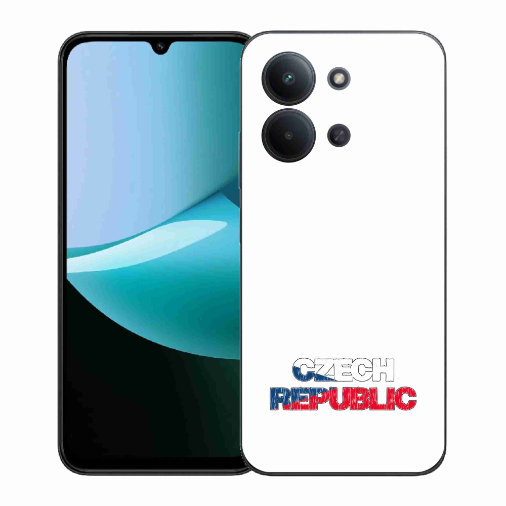 Gélový kryt mmCase na Xiaomi Redmi 15C 4G (171mm)/Poco C85 4G (171mm) - Czech Republic biele pozadie