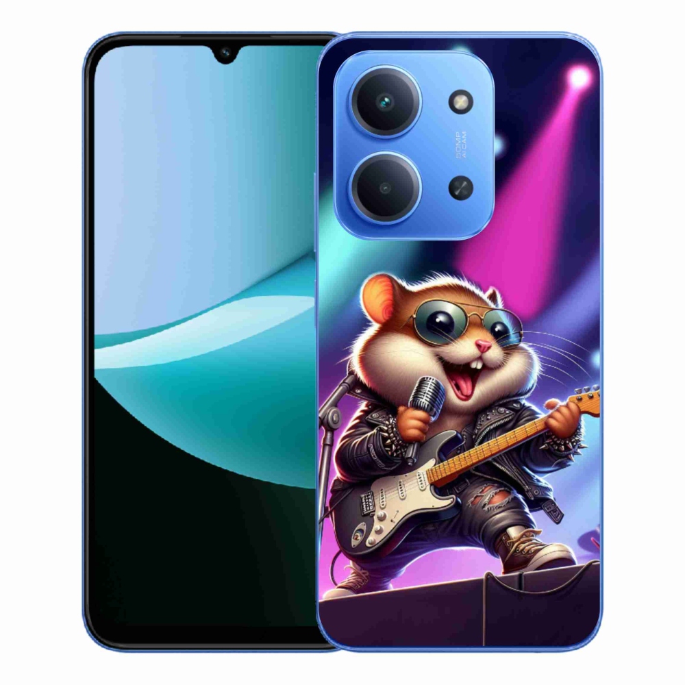 Gélový kryt mmCase na Xiaomi Redmi 15C 4G/5G (173mm) - škrečok rocker