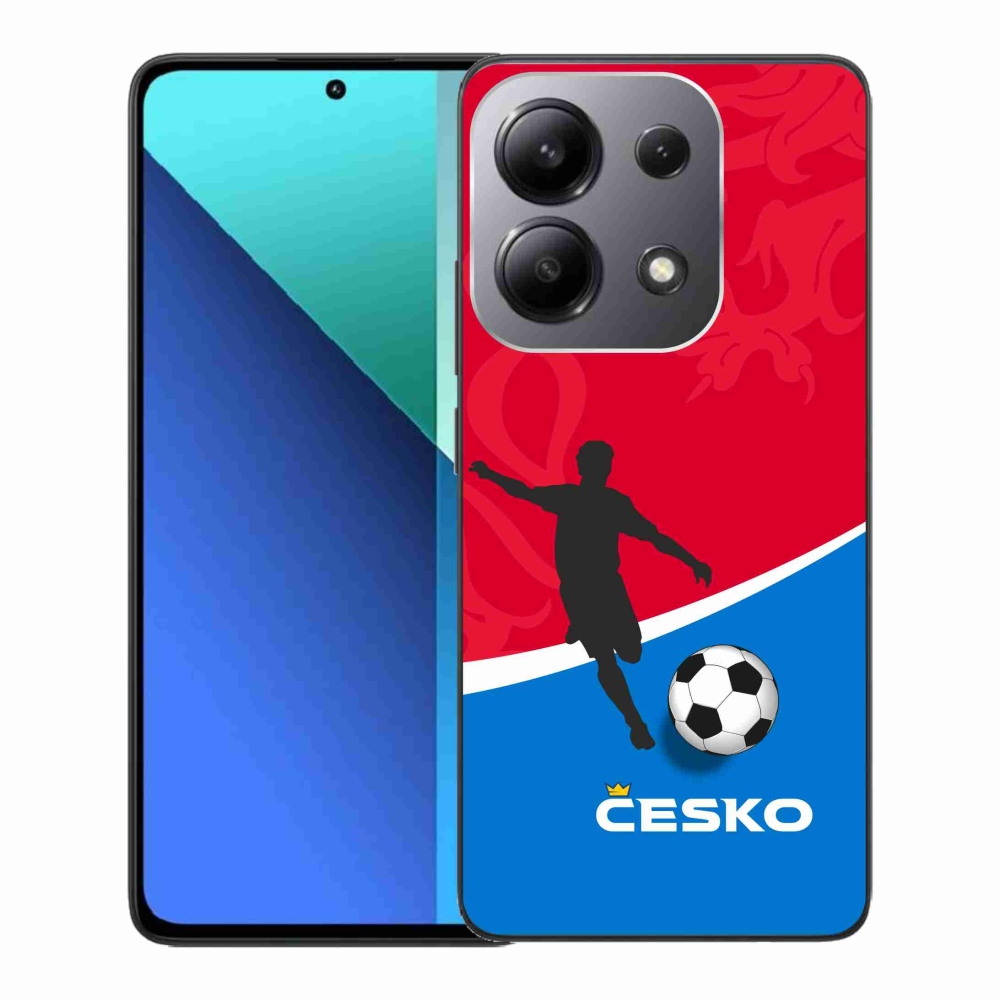 Gélový kryt mmCase na Xiaomi Redmi Note 13 - futbal Česko