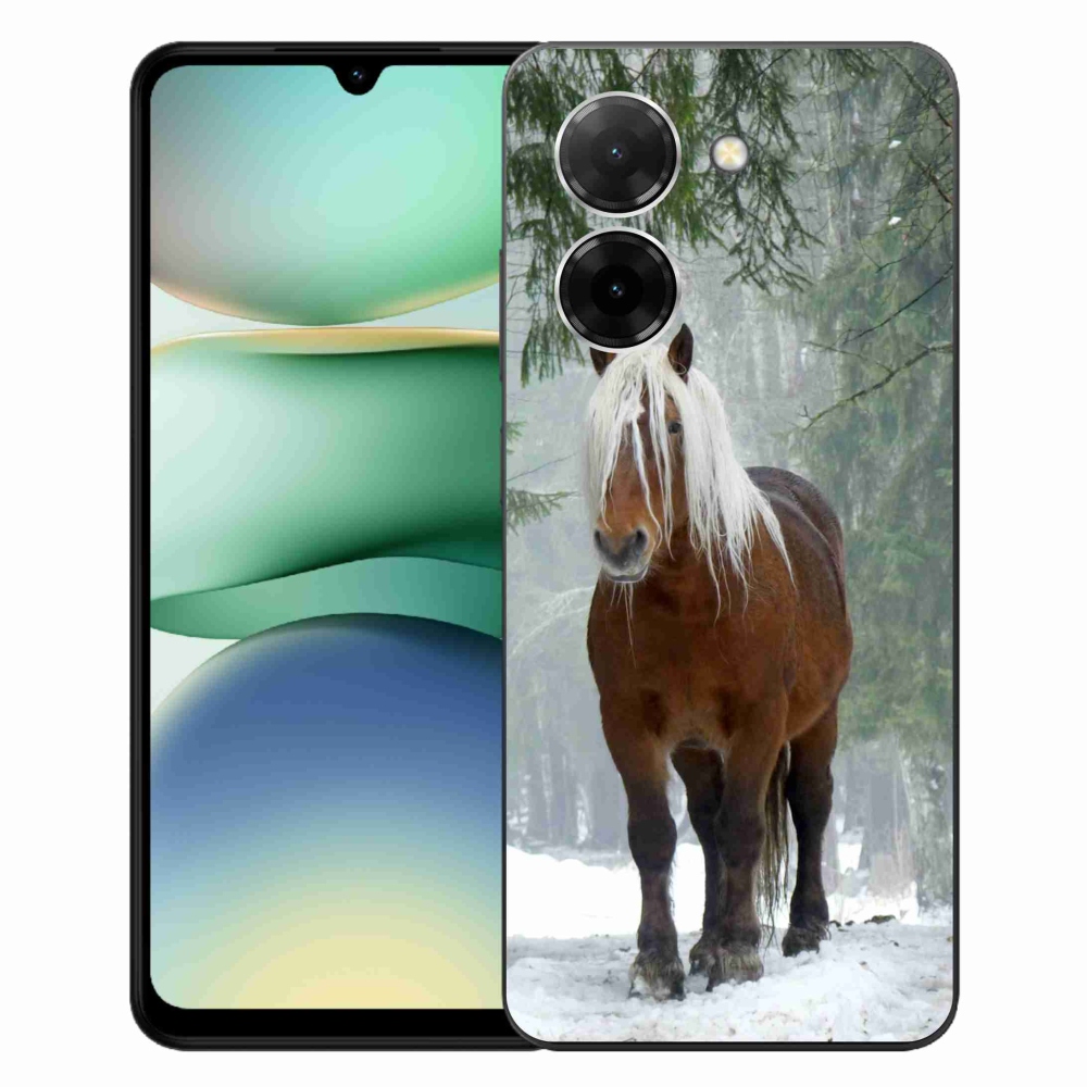 Gélový kryt mmCase na Xiaomi Redmi A5 (171.7x77.8x8.3mm) - kôň v lese