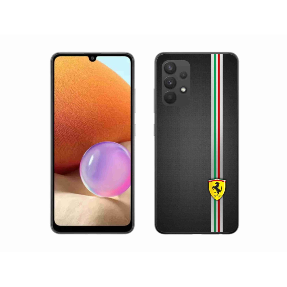 Gelový kryt mmCase na Samsung Galaxy A32 4G - ferrari 1