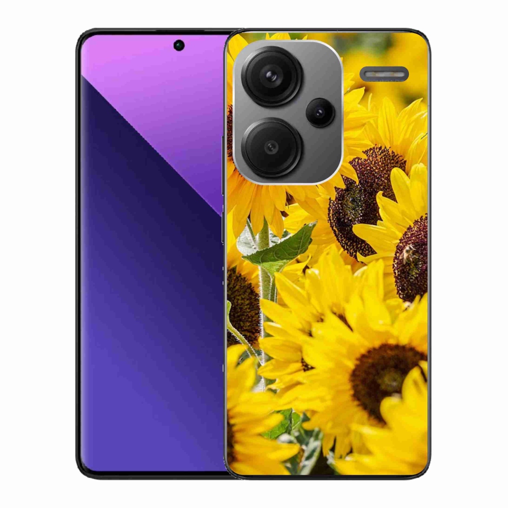 Gélový kryt mmCase na Xiaomi Redmi Note 13 Pro+ 5G - slnečnica