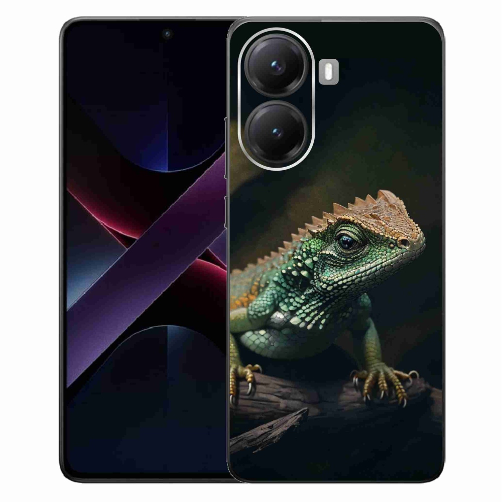 Gélový kryt mmCase na Xiaomi Poco X7 Pro 5G - jašter