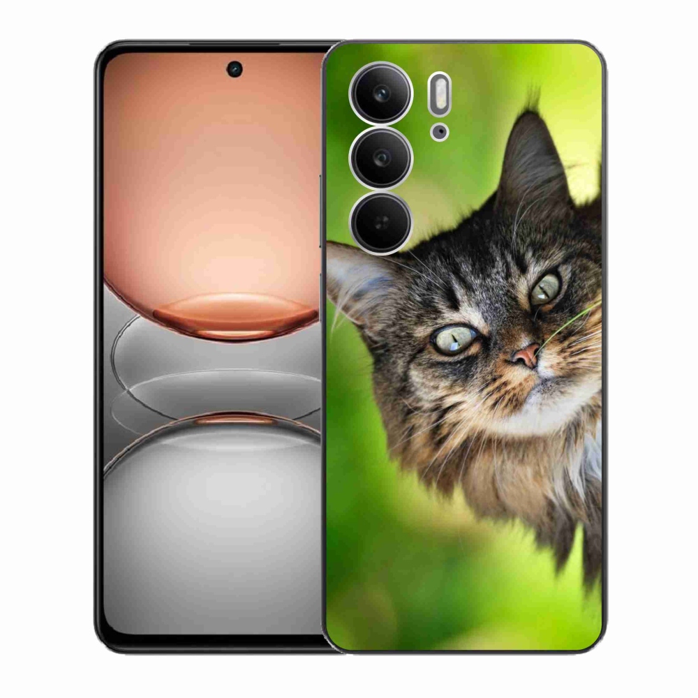 Gélový kryt mmCase na Realme C75 - mačka 3