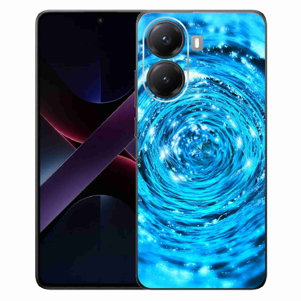 Gélový kryt mmCase na Xiaomi Poco X7 Pro 5G - vodný vír