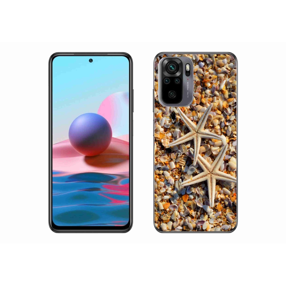 Gélový kryt mmCase na Xiaomi Redmi Note 10S - morské hviezdice