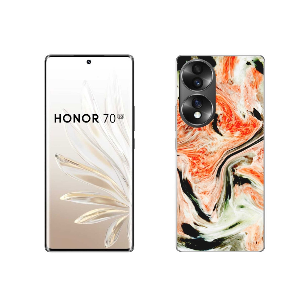 Gélový kryt mmCase na Honor 70 - abstrakt 25