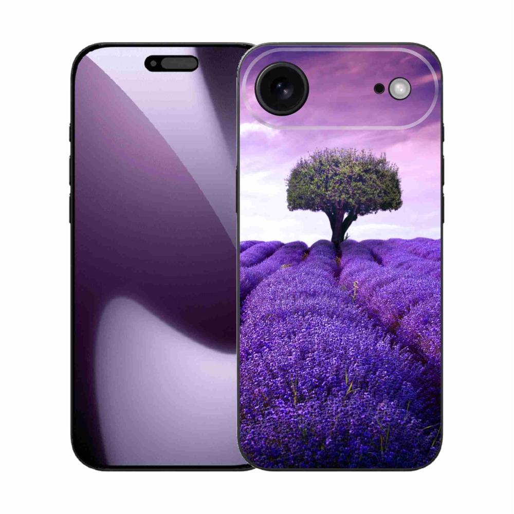 Gélový kryt mmCase na iPhone 17 Air - levanduľová lúka