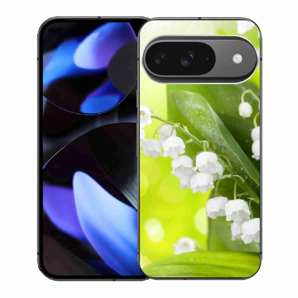 Gélový kryt mmCase na Google Pixel 9/9 Pro - konvalinka