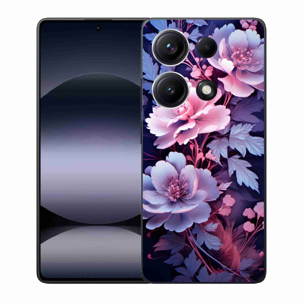 Gélový kryt mmCase na Xiaomi Redmi Note 14S - kvety 11